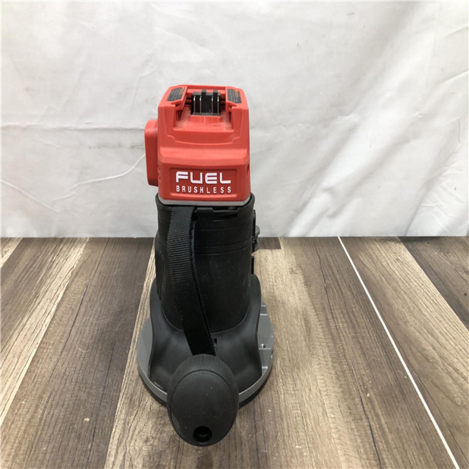 AS-IS Milwaukee FUEL 18V Lithium-Ion Cordless Brushless 1/2 in. Router (Tool-Only)