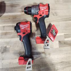 HOUSTON LOCATION - AS-IS (APPEARS LIKE NEW) MILWAUKEE M18 FUEL 18V Lithium-Ion Brushless Cordless Hammer Drill and Impact Driver Combo Kit (2-Tool) with 2 Batteries