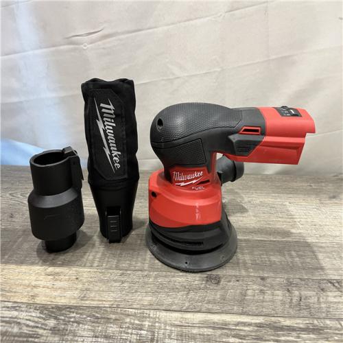 AS-IS Milwaukee 18V Lithium-Ion Brushless Cordless FUEL 5 in. Random Orbit Sander (Tool-Only)