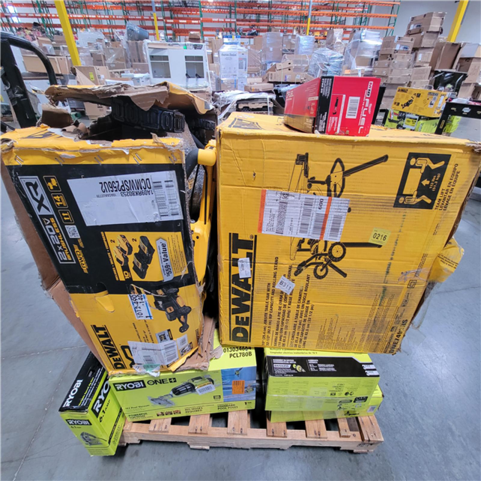 CALIFORNIA AS-IS TOOL PALLET