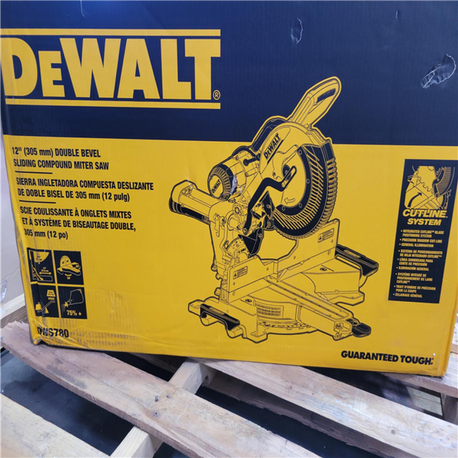 CALIFORNIA NEW DEWALT 12(305MM) DOUBLE-BEVEL COMPOUND MITER SAW