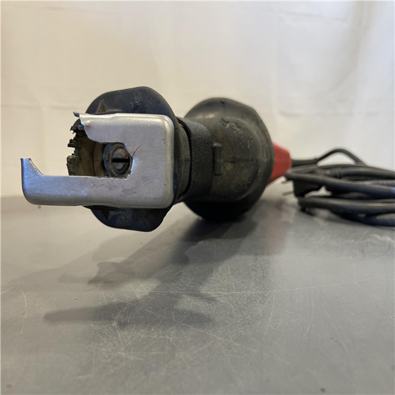 AS-IS - Milwaukee 6538-21 15.0 Amp Super Sawzall Reciprocating Saw with Carrying Case