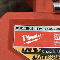 AS-IS Milwaukee FUEL 18V Lithium-Ion Brushless Cordless Compact Bandsaw (Tool-Only)