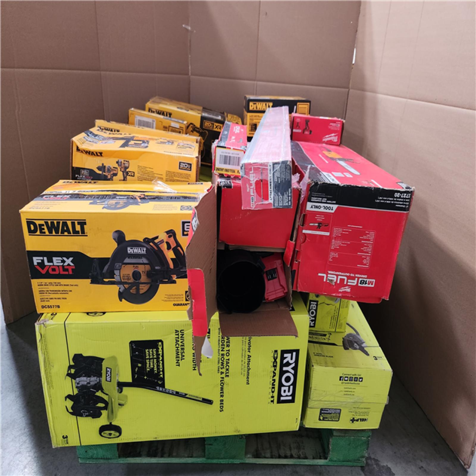 CALIFORNIA AS-IS TOOL PALLET