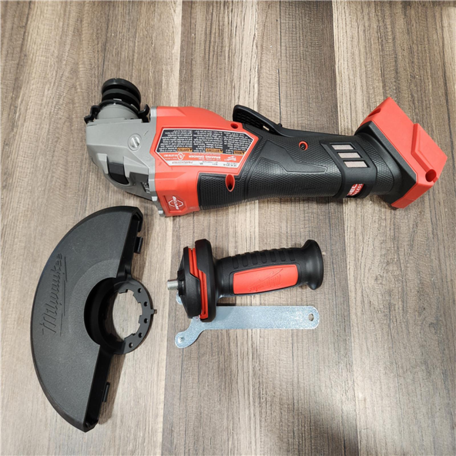AS-IS Milwaukee M18 FUEL 4-1/2-6 Braking Grinder, Paddle Switch