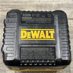 AS-IS DEWALT 20V MAX Lithium-Ion 6.0 Ah Battery and Charger