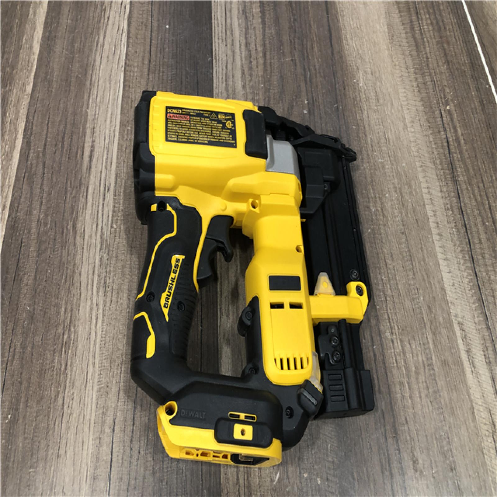 AS-IS DEWALT ATOMIC 20V MAX Lithium Ion Cordless 23 Gauge Pin Nailer Tool Only