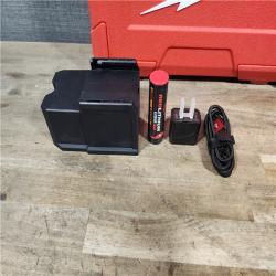 HOUSTON LOCATION - AS-IS (APPEARS LIKE NEW) Milwaukee Green 100 ft. Cross Line and Plumb Points Rechargeable Laser Level