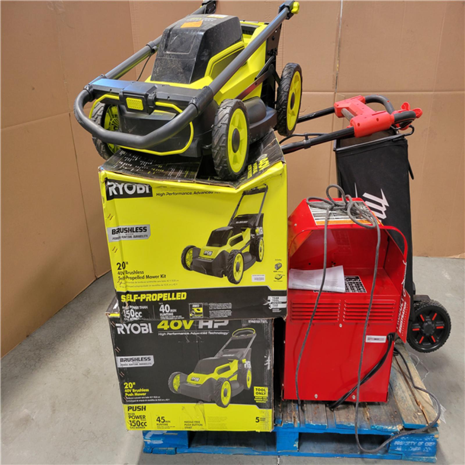 CALIFORNIA AS-IS OUTDOOR POWER EQUIPMENT