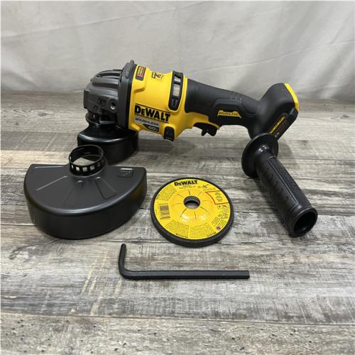 AS-IS DEWALT FLEXVOLT 60V MAX Cordless Brushless 4.5 in. to 6 in. Small Angle Grinder with Kickback Brake (Tool Only)