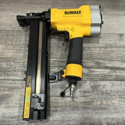 AS-IS DEWALT Corded Pneumatic 16-Gauge 1 in. Crown Lathing Stapler