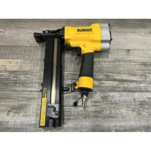 AS-IS DEWALT Corded Pneumatic 16-Gauge 1 in. Crown Lathing Stapler