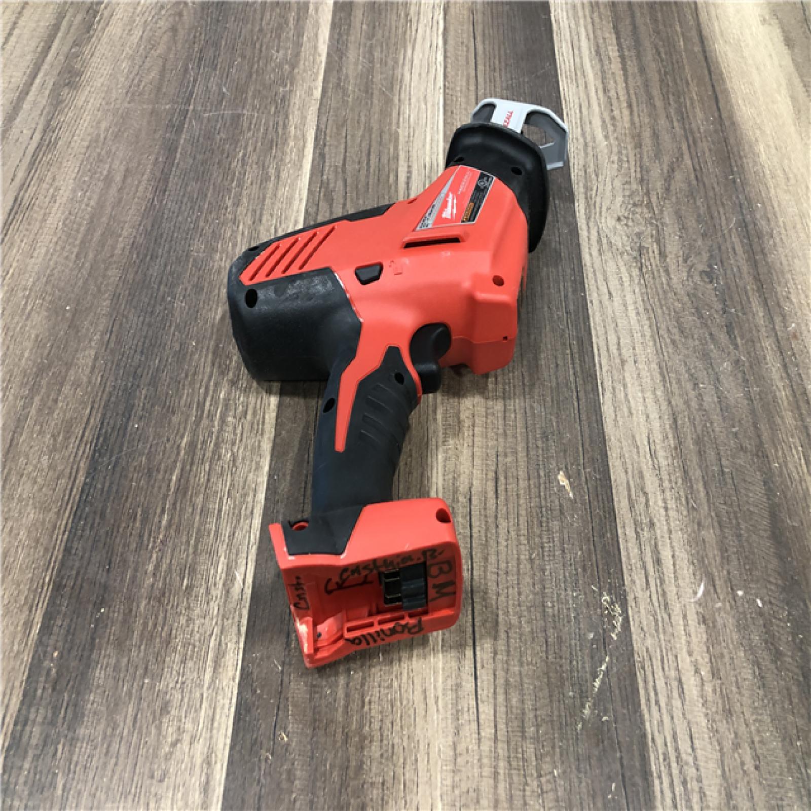 AS-IS Milwaukee 18V Lithium-Ion Cordless HACKZALL Reciprocating Saw (Tool-Only)
