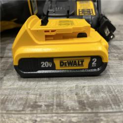 AS-IS DEWALT 20V MAX XR Lithium-Ion Cordless 2-1/2 in. 15-Gauge Finish Nailer Kit