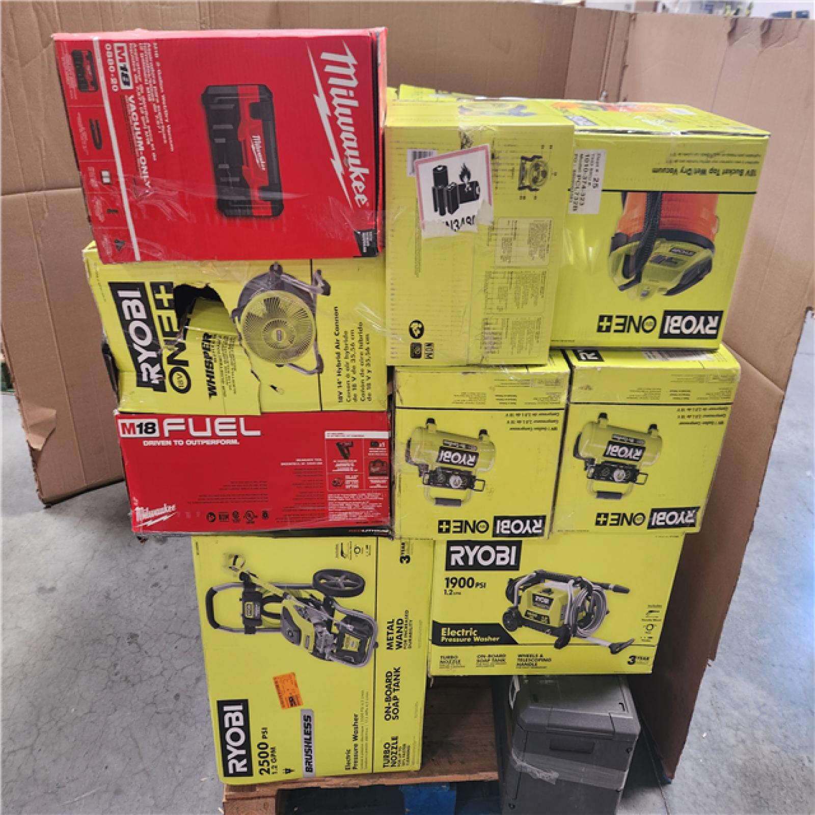 CALIFORNIA AS-IS TOOL PALLET