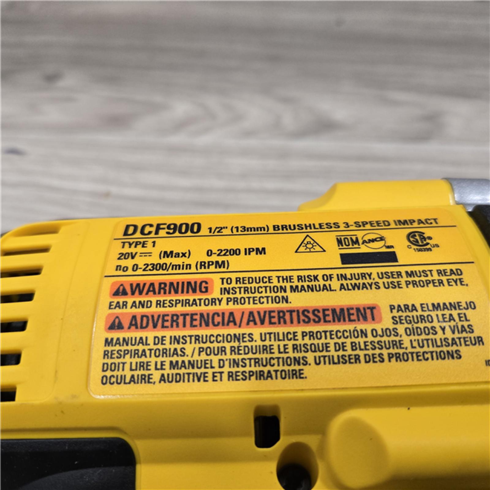AS-IS DEWALT 20V MAX XR 1/2 High Torque Impact Wrench (Tool-Only)