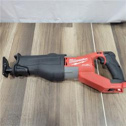 AS-IS  Milwaukee M18 Fuel 18V Brushless Super Sawzall Reciprocating Saw 2722-20 (Bare Tool)