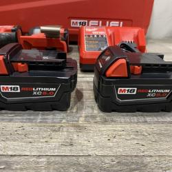 LIKE NEW - Milwaukee FUEL 18V Lithium-Ion Brushless Cordless Hammer Drill and Impact Driver Combo Kit