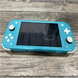 AS-IS Nintendo Switch Lite Hand-Held Gaming Console - Turquoise (HDH-001)