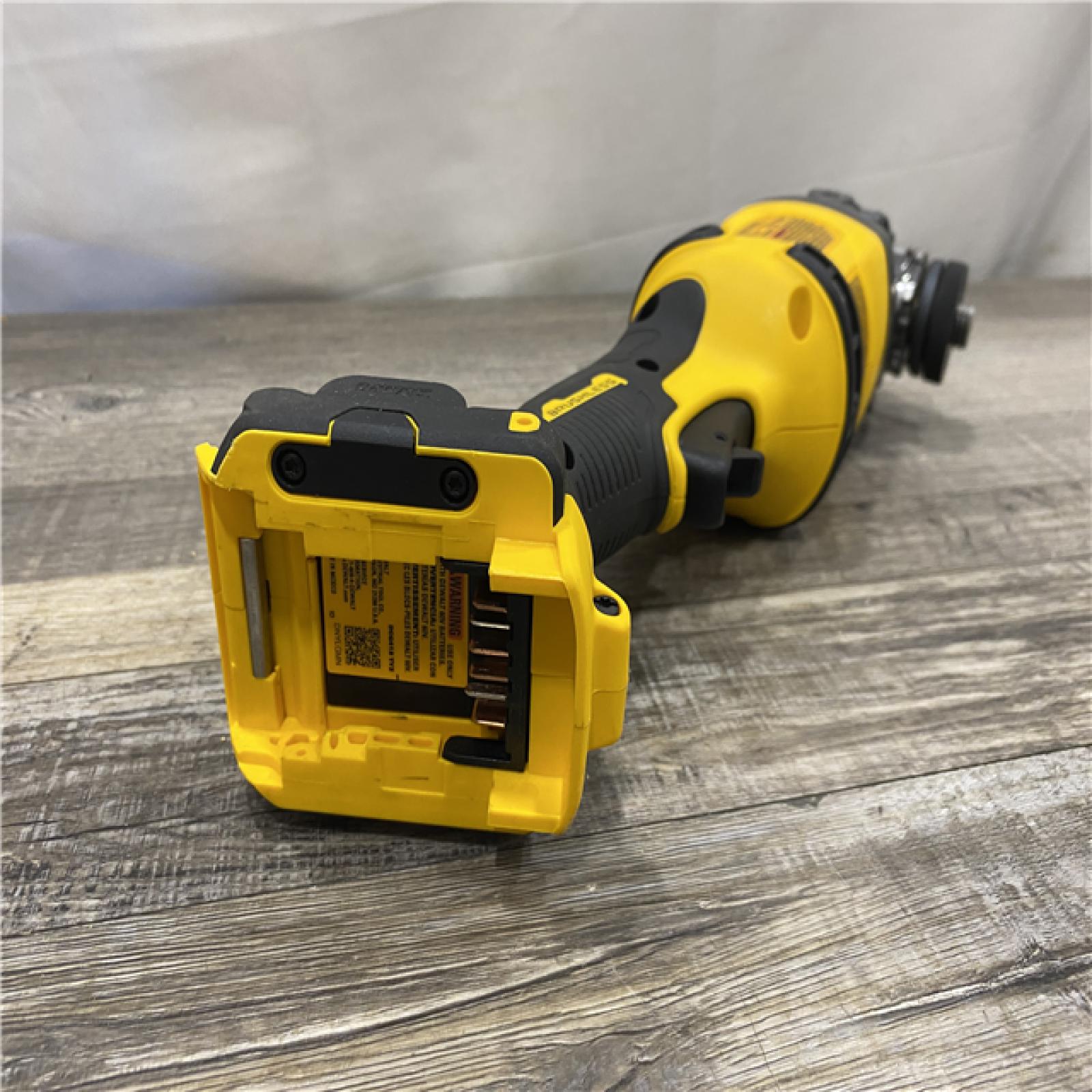 AS-IS DEWALT 60V MAX Cordless Brushless 4.5 in. to 6 in. Small Angle Grinder with Kickback Brake (Tool Only)