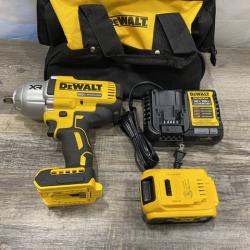 AS-IS DEWALT 20V MAX Lithium-Ion Cordless 1/2 in. Impact Wrench Kit