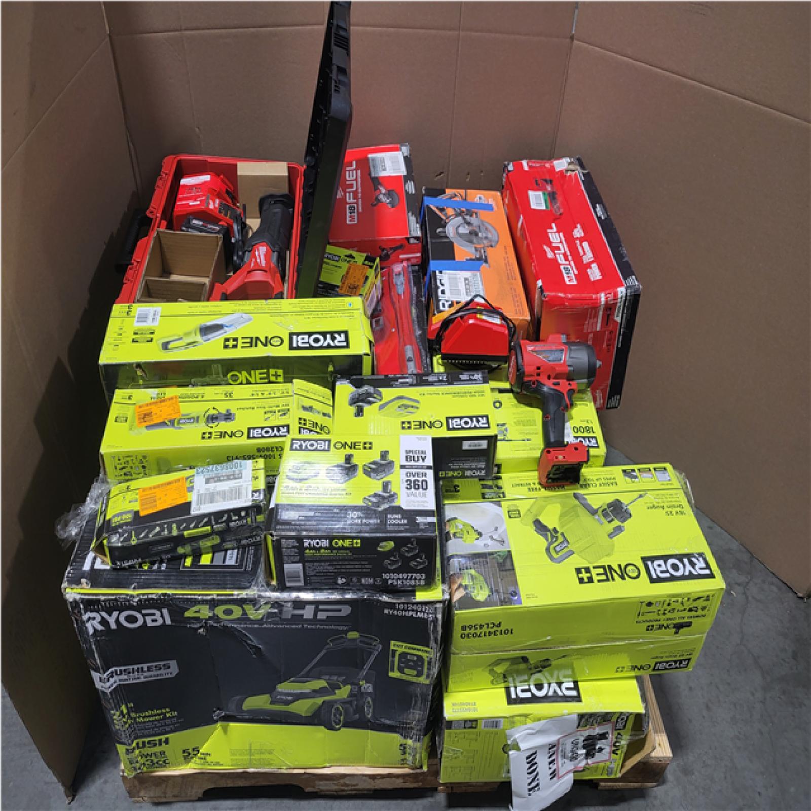 CALIFORNIA AS-IS TOOL PALLET