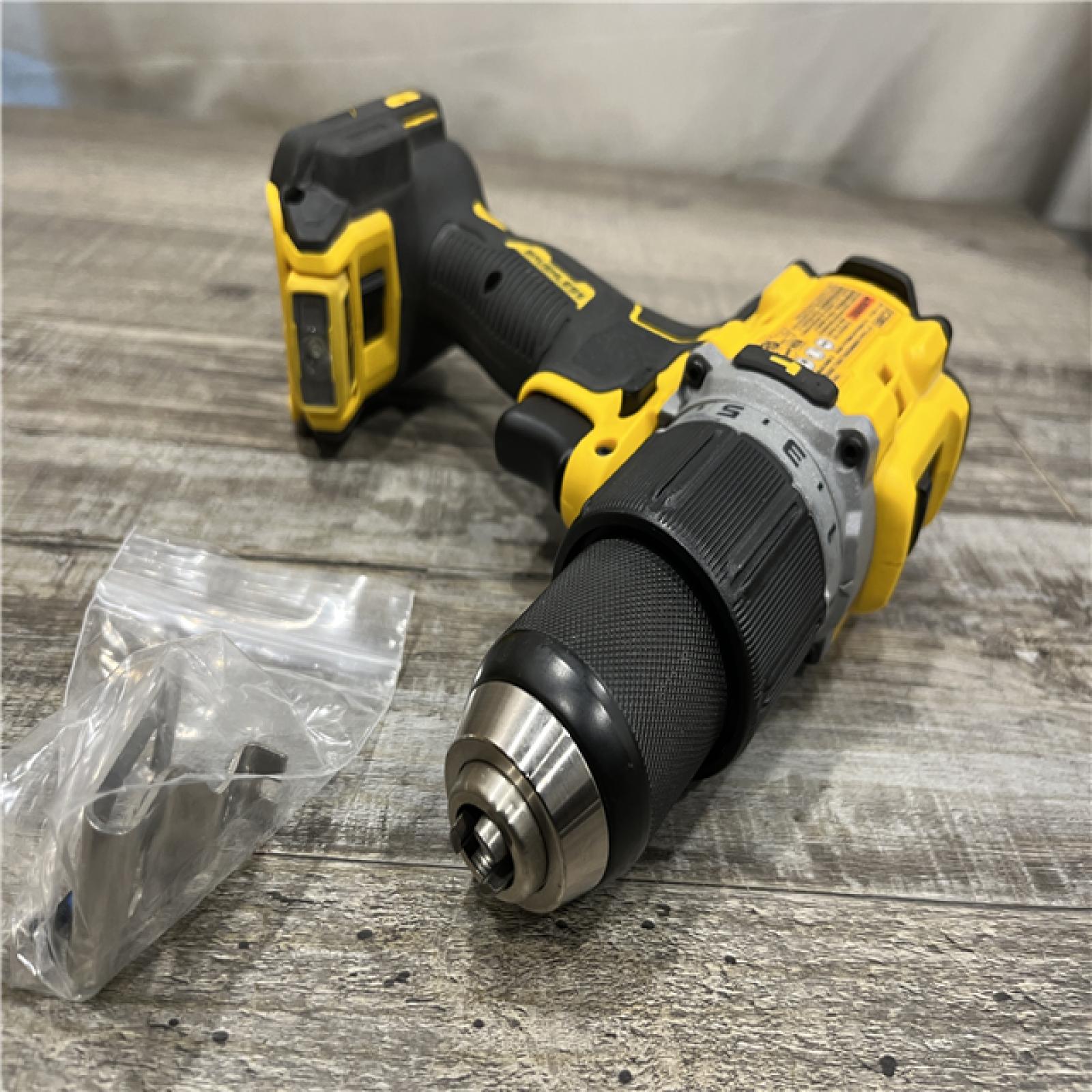 AS-IS DEWALT 20V Compact Cordless 1/2 in. Hammer Drill (Tool-Only)