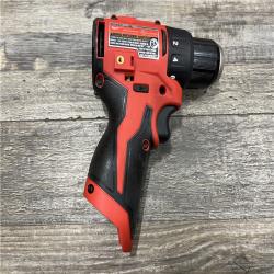 AS-IS Milwaukee 12-Volt Lithium-Ion Brushless Cordless Subcompact Brushless Drill Driver Kit