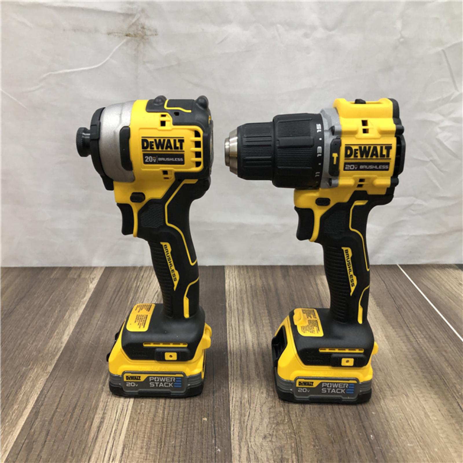 AS-IS DEWALT 20V MAX Lithium-Ion Cordless 2-Tool Combo Kit