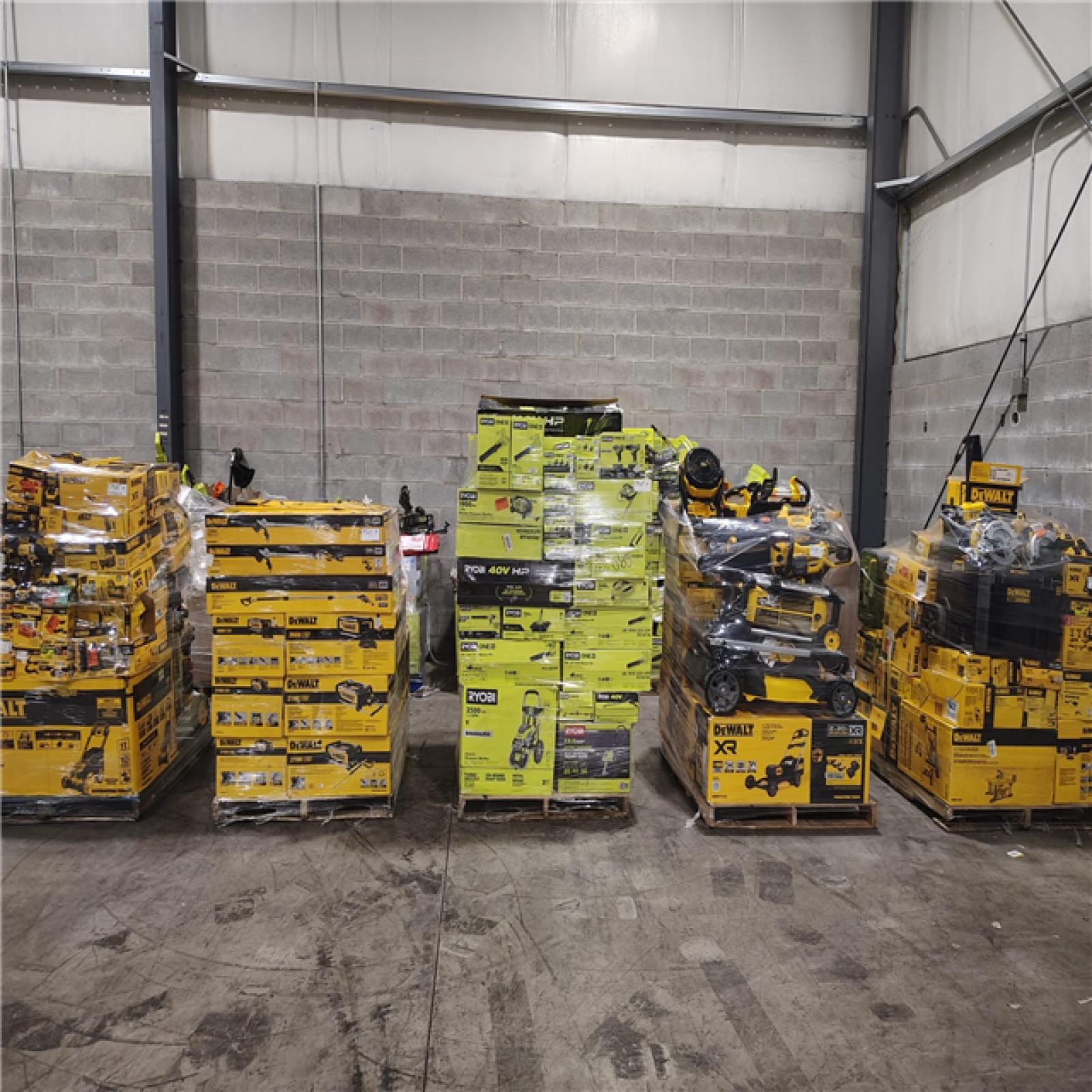 Pittston Location As-Is Power Tools Partial Truckload (10 pallets) 0925-A