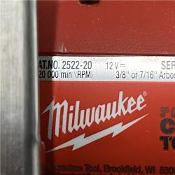 AS-IS Milwaukee FUEL 12V Lithium-Ion Brushless Cordless 3 in. Cut Off Saw (Tool-Only)