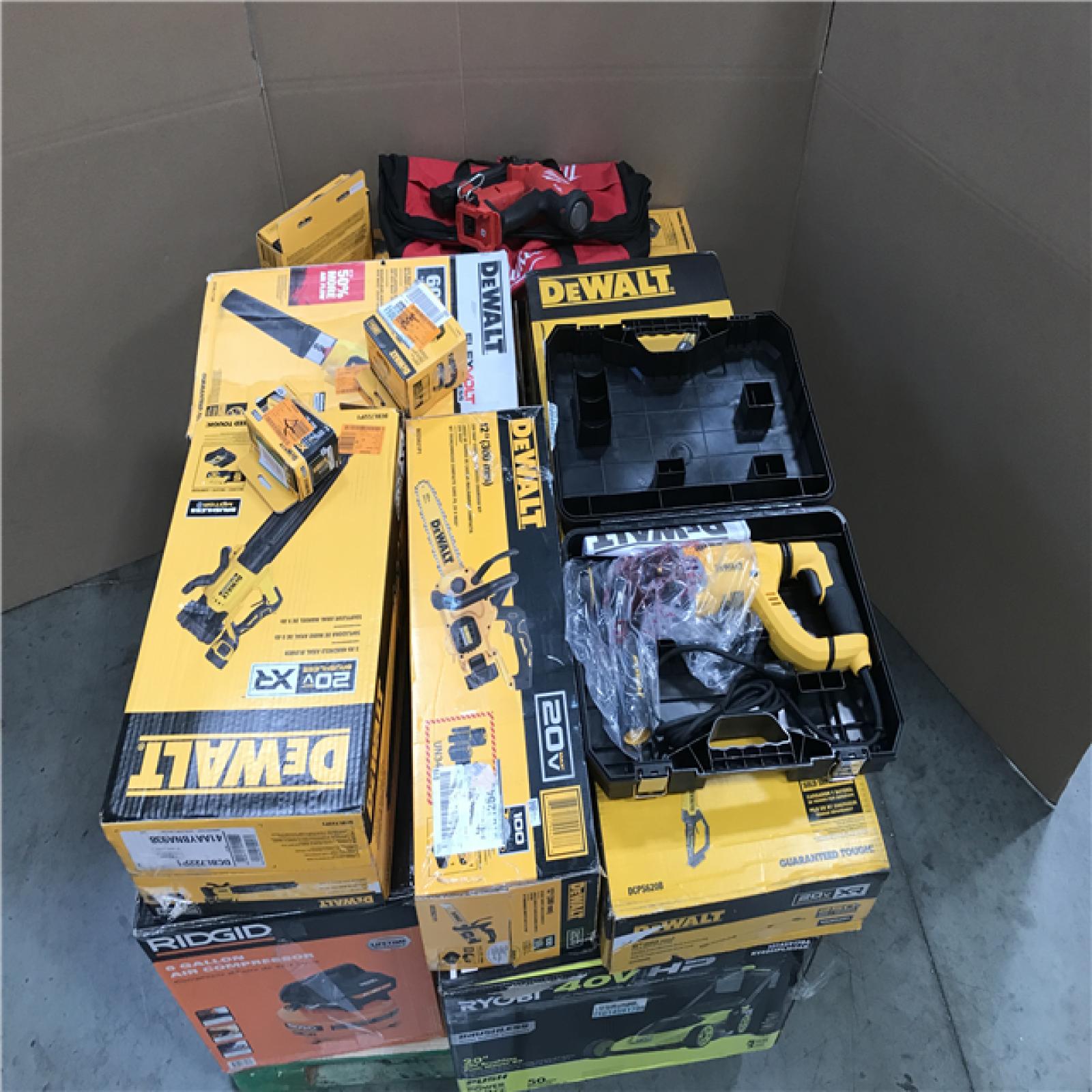 CALIFORNIA AS-IS TOOL PALLET