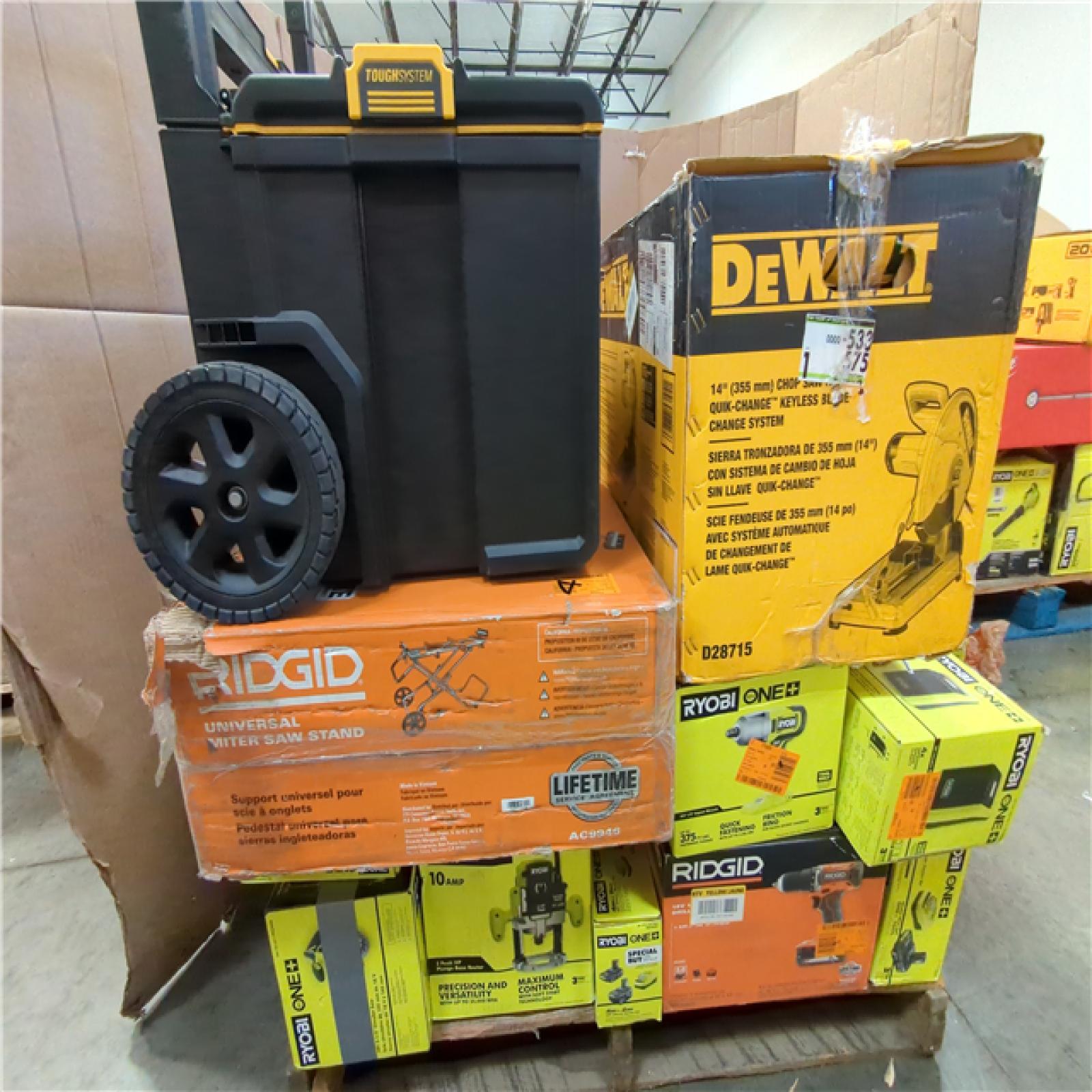 CALIFORNIA AS-IS TOOL PALLET