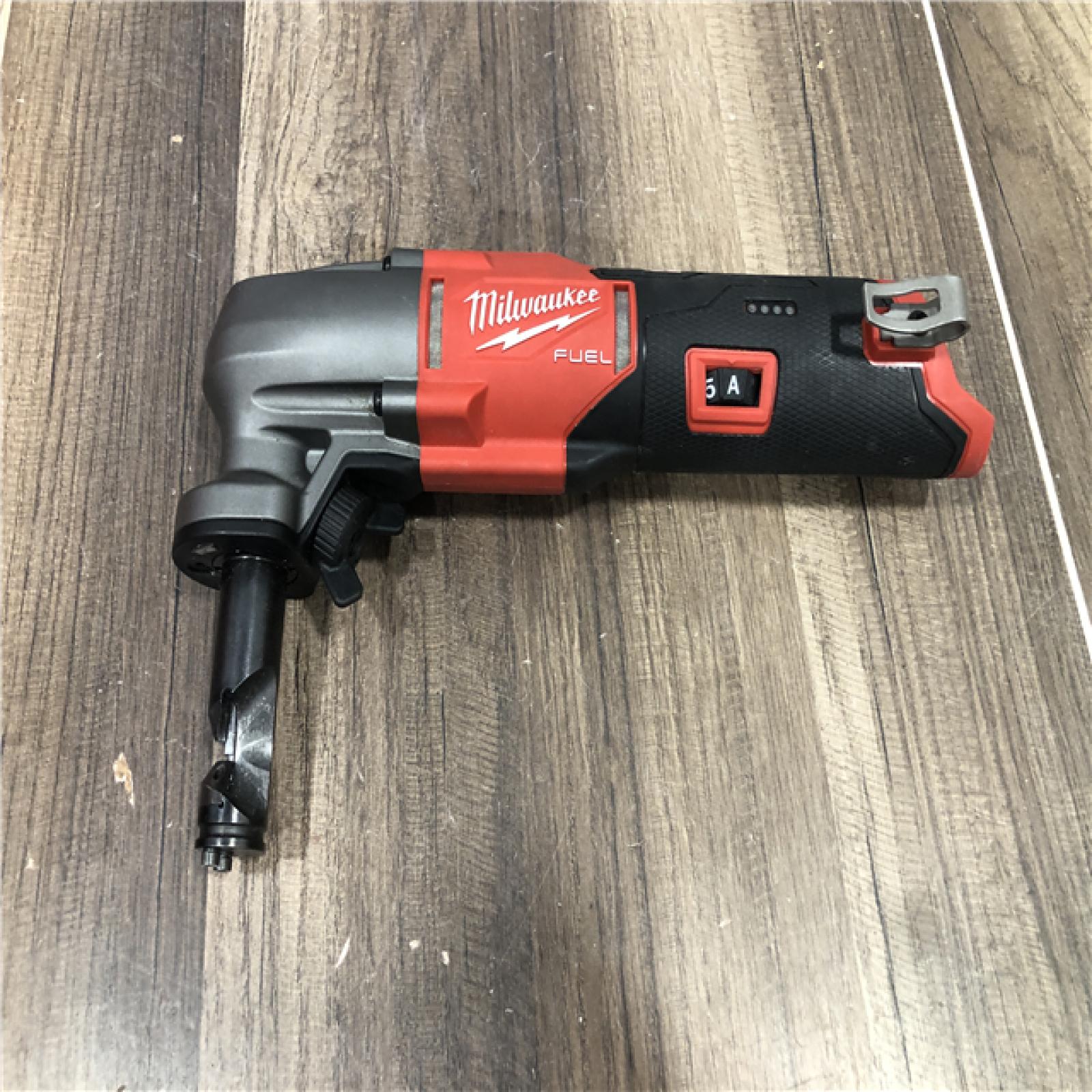 AS-IS Milwaukee FUEL 12-Volt Lithium-Ion Brushless Cordless 16-Gauge Variable Speed Nibbler (Tool-Only)