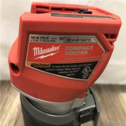 AS-IS Milwaukee M18 FUEL 18V Lithium-Ion Brushless Cordless Compact Router (Tool-Only)