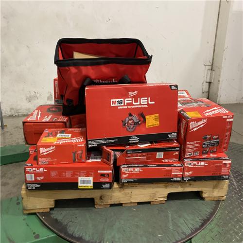 Dallas Location - As-Is MILWAUKEE Tool Pallet
