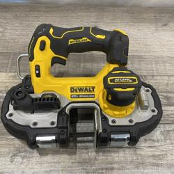 AS-IS DEWALT ATOMIC 20V MAX Cordless Brushless Compact 1-3/4 in. Bandsaw (Tool Only)