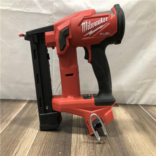 AS-IS Milwaukee FUEL 18-Volt Lithium-Ion Brushless Cordless 18-Gauge 1/4 in. Narrow Crown Stapler (Tool-Only)