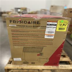 DALLAS LOCATION - Frigidaire 10 cu. ft. Freezer with Manual Defrost Chest Freezer Easy Drain in Black Garage Ready