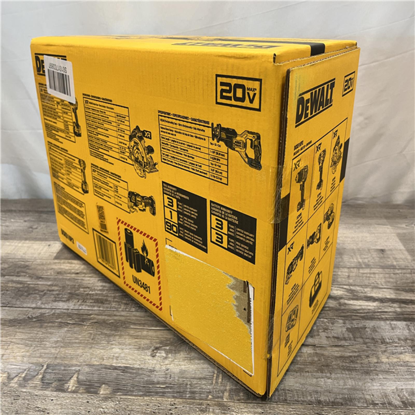 NEW - DEWALT 20V Lithium-Ion Cordless 5-Tool Combo Kit
