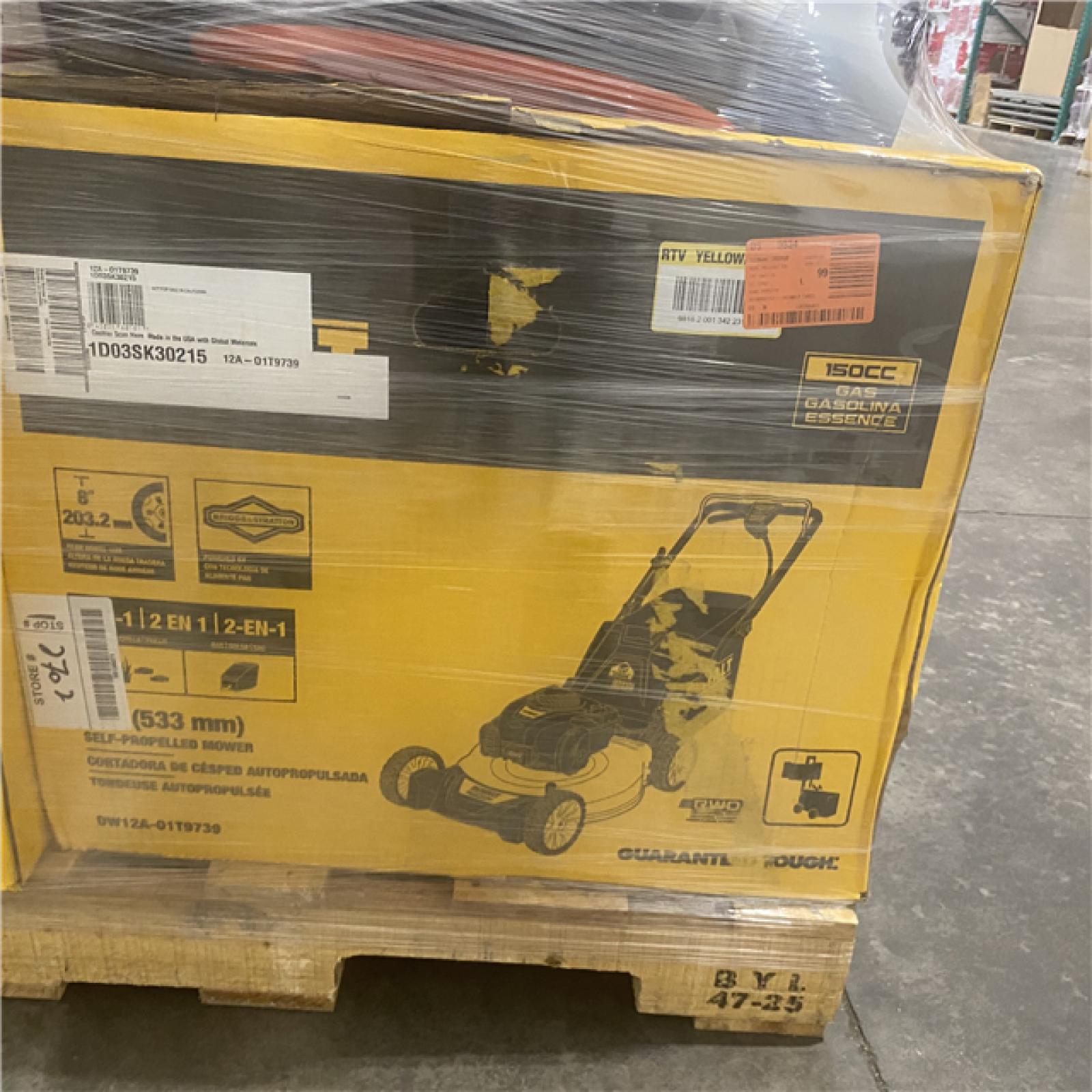 Dallas Location - As-Is Outdoor Power Equipment