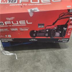 As-Is- M18 FUEL Brushless Cordless 21 in. Walk Behind Dual Battery Self-Propelled Mower W/(2) 12.0Ah Battery and Rapid Charger