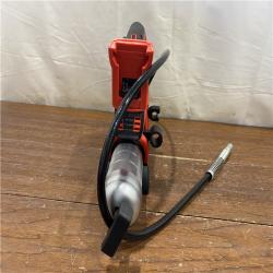 AS-IS Milwaukee Tool 10,000 PSI 14 Oz Battery-Operated Grease Gun - 48 Flexible Hose, 31 Strokes/oz | Part #2646-20
