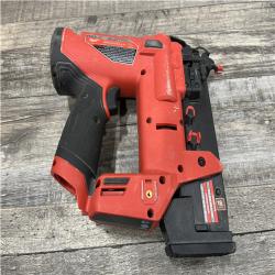 AS-IS Milwaukee FUEL 12-Volt Lithium-Ion Brushless Cordless 18-Gauge 1-1/2 in. Compact Brad Nailer (Tool Only)