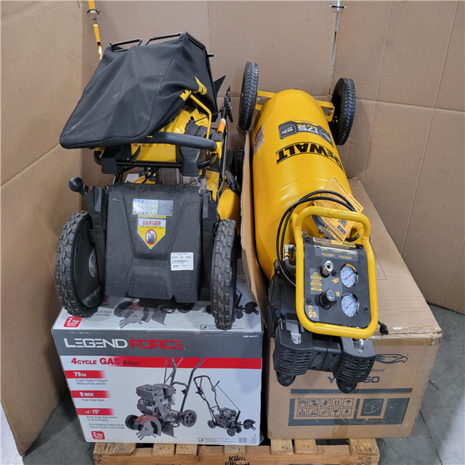 CALIFORNIA AS-IS OUTDOOR POWER EQUIPMENT