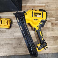 HOUSTON LOCATION - AS - IS DEWALT 20V MAX XR Lithium-Ion Cordless 2-1/2 in. 15-Gauge Finish Nailer Kit