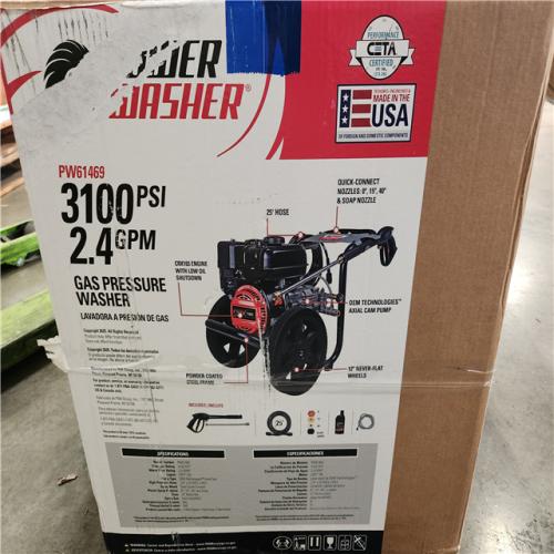 Phoenix AS-IS Powerwasher 3100 PSI 2.4 GPM Cold Water Gas Pressure Washer with 163cc Engine