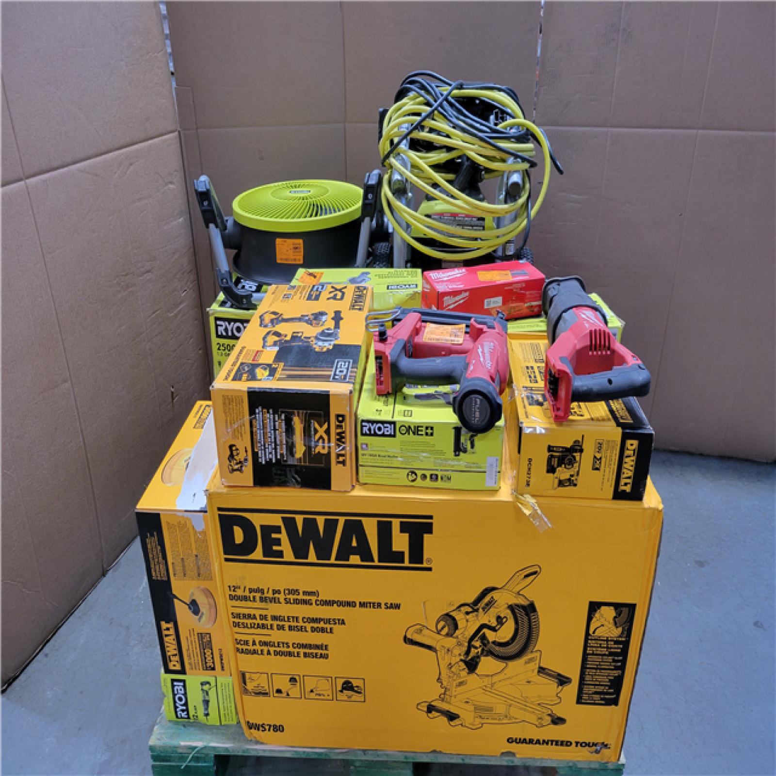 CALIFORNIA AS-IS TOOL PALLET