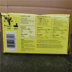 Phoenix NEW RYOBI ONE+ 18V Cordless 3/8 in. Drill/Driver Kit with Compact Battery and Charger SEALED