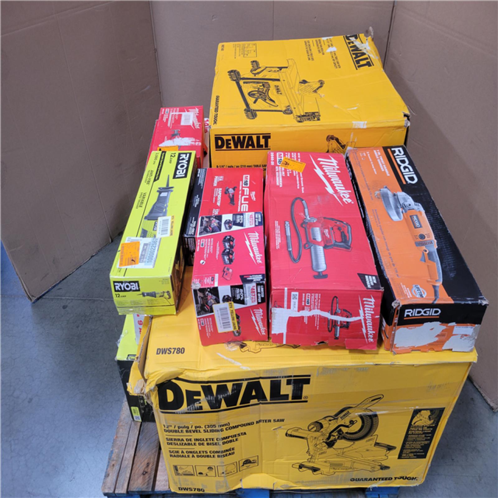 CALIFORNIA AS-IS TOOL PALLET